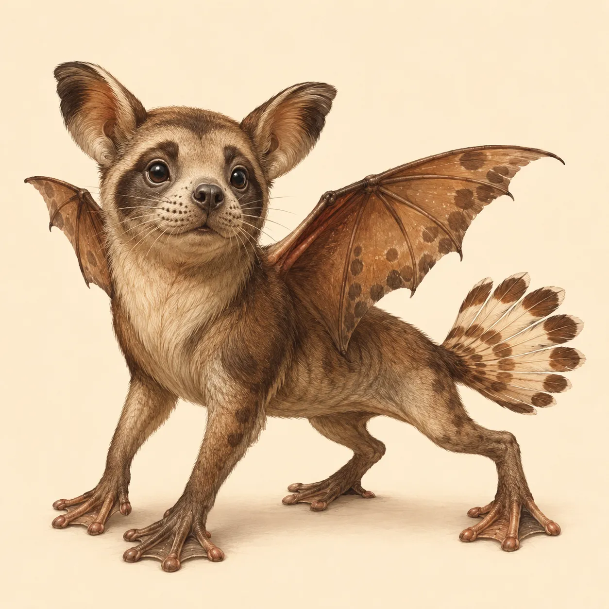 The Whisper Mire Drifter, a storybook AI animal creature
