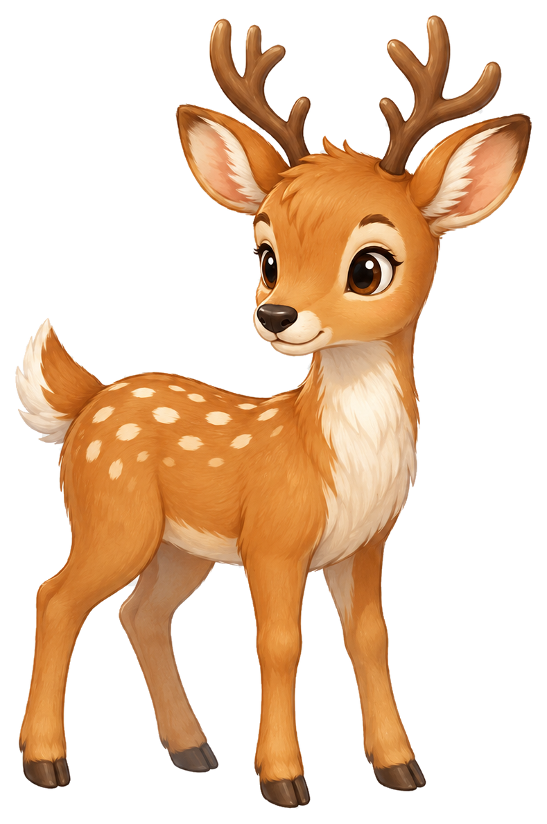 Deer spirit animal illustration