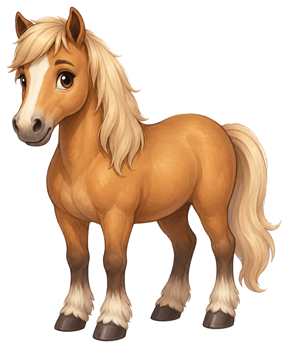 Horse spirit animal illustration